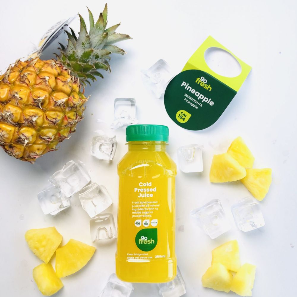 Pineapple Juice 1 ltr "Go Fresh" - عصير أناناس 1 لتر 