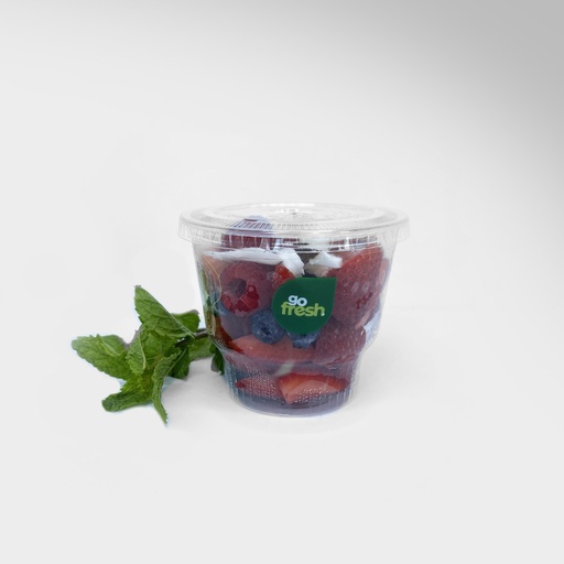 [6026] Coconut And Mix Berries "Go Fresh" - مكس بيري و شرايح جوز الهند سناك 